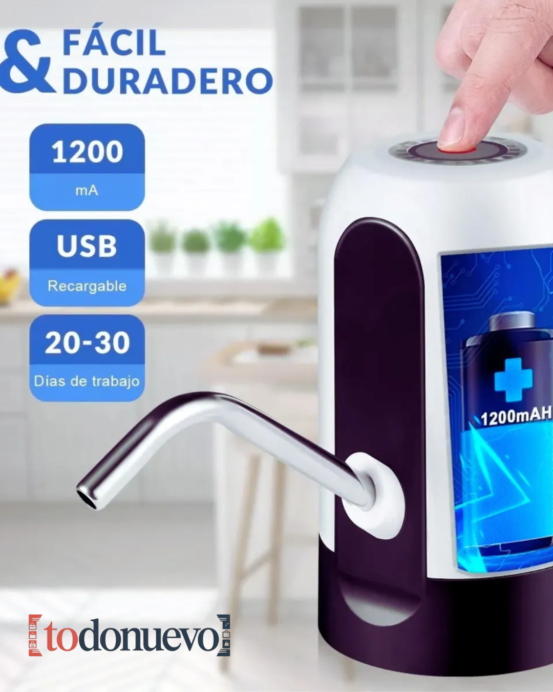Dispensador de agua automático