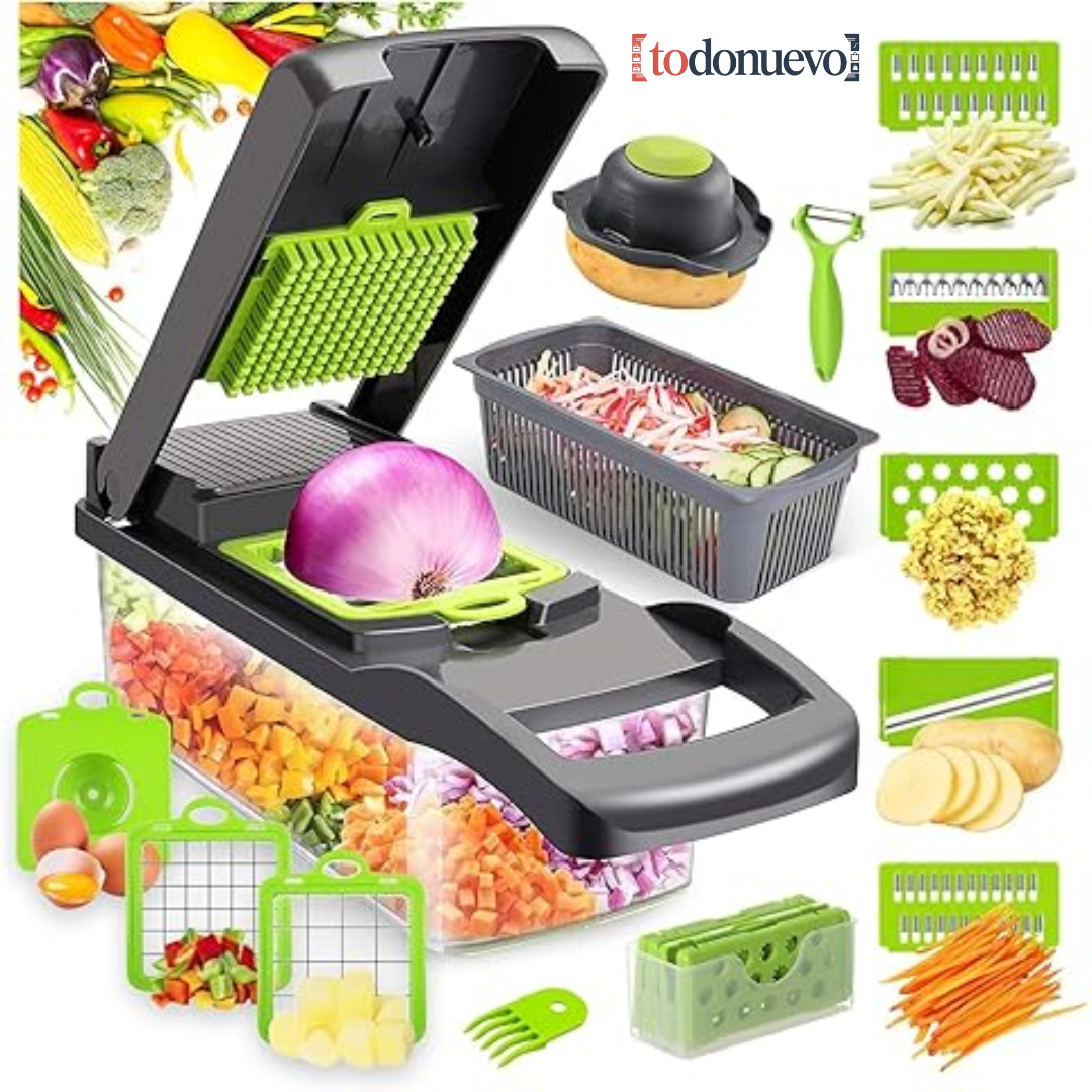 Cortador Multifuncional De Verduras 12 en 1